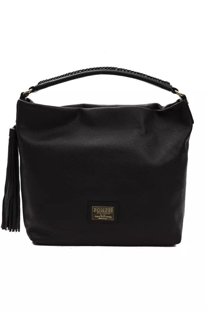 Pompei Donatella Elegante Leder Schulter Damentasche