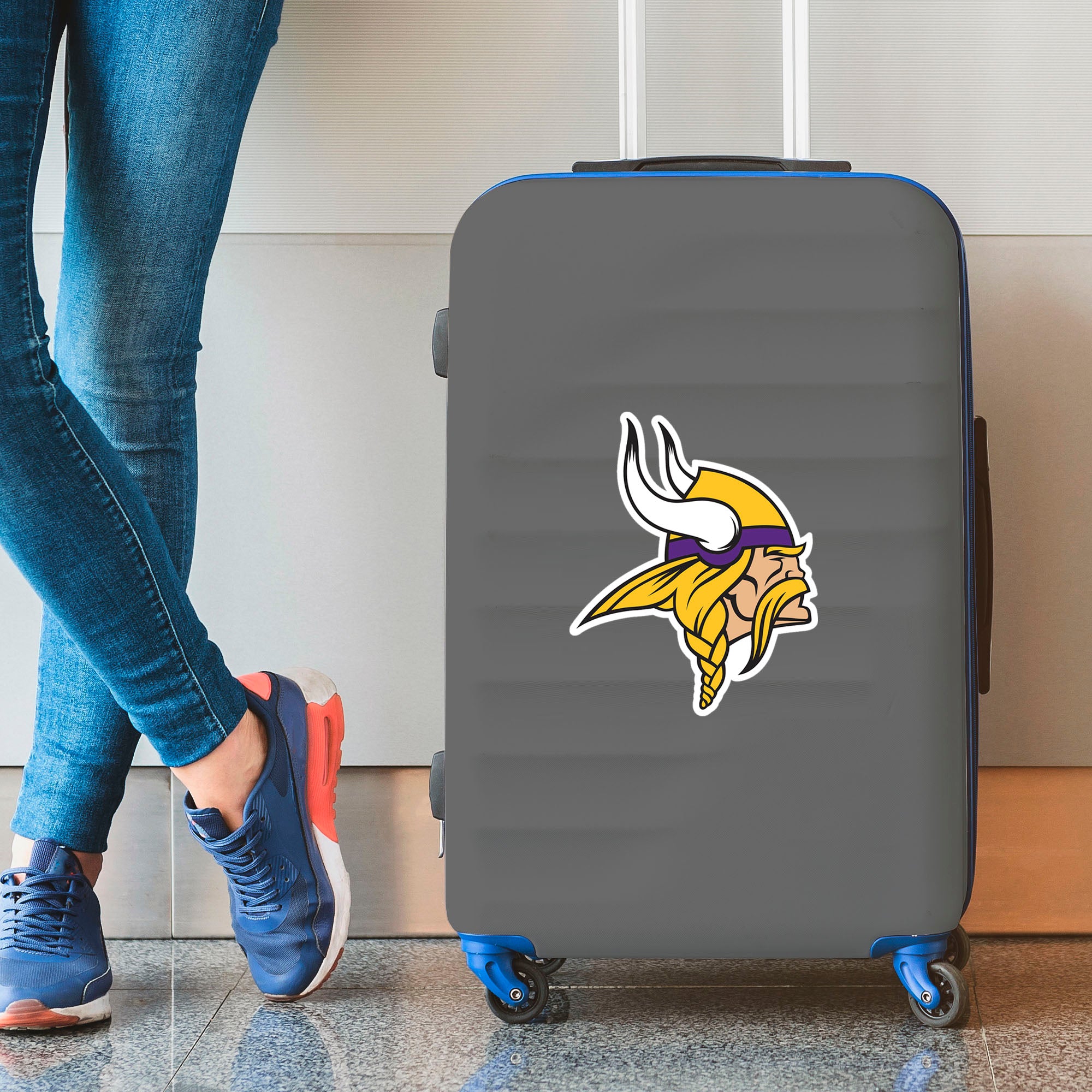 Fanmats Minnesota Vikings große Aufkleber