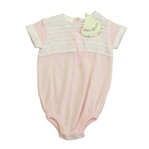 Dolce Goccia Mädchen rosa-weißen Jumpsuit 7805848911932