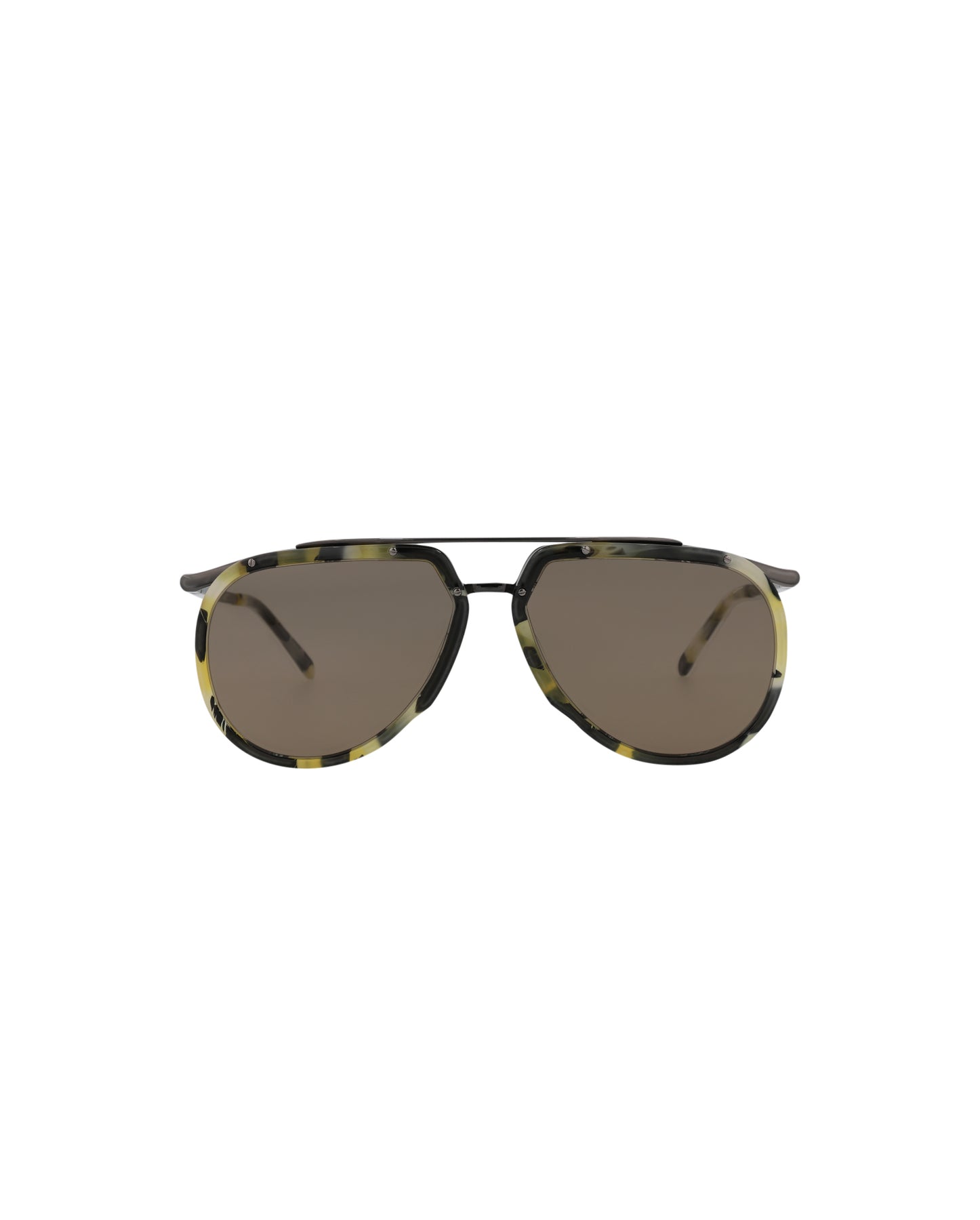 Aviator-Frame Sonnenbrille aus Acetat
