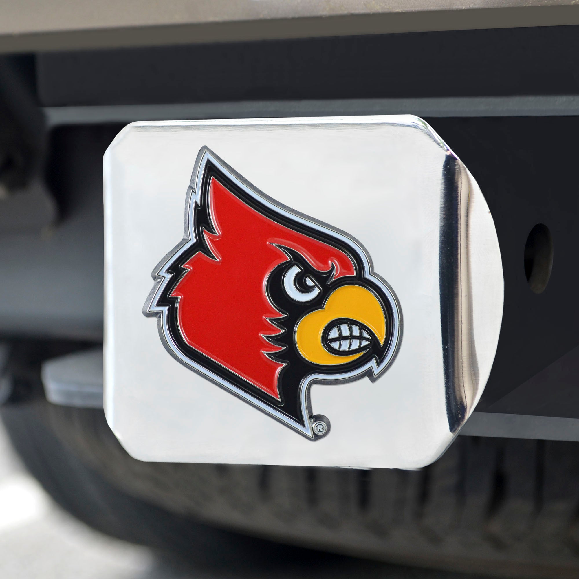 Fanmats Louisville Cardinals Hitch Cover – 3D-Farbemblem