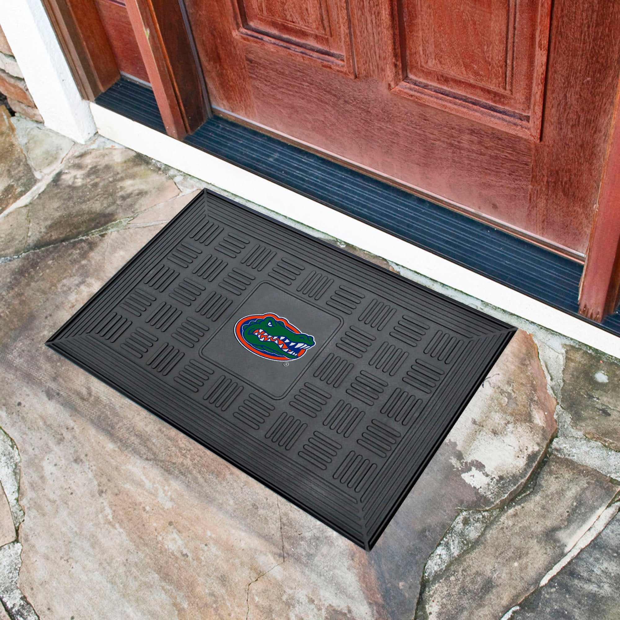 Fanmats Florida Gators Heavy Duty Vinyl Medallion Türmatte - 19,5 "x 31"