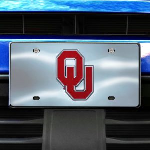 Fanmats Oklahoma Sooners 3D Kennzeichen aus Edelstahl