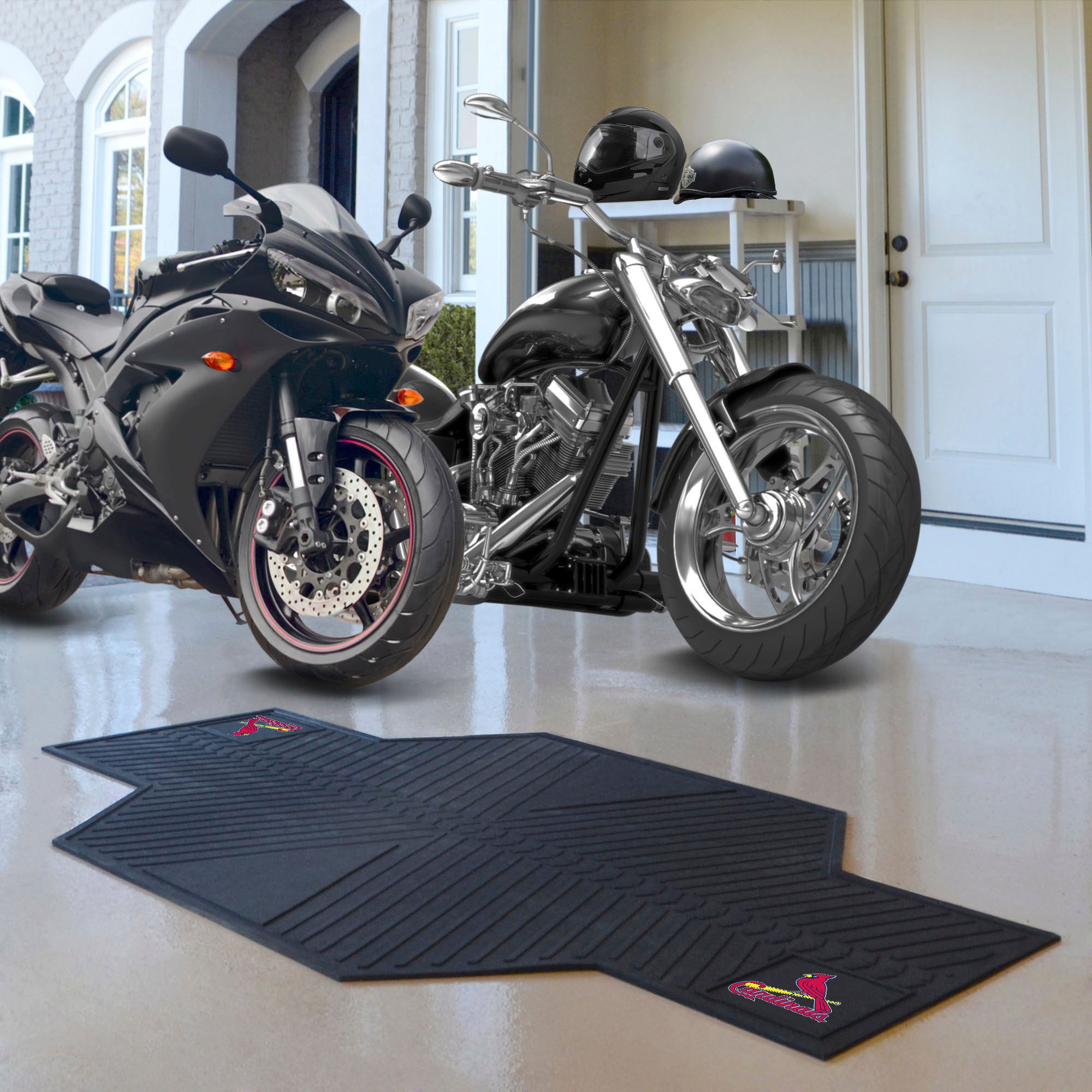 Fanmats St. Louis Cardinals Motorradmatte