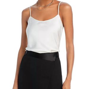 Becca Spaghetti Strap Tank in Elfenbein 7706098303036