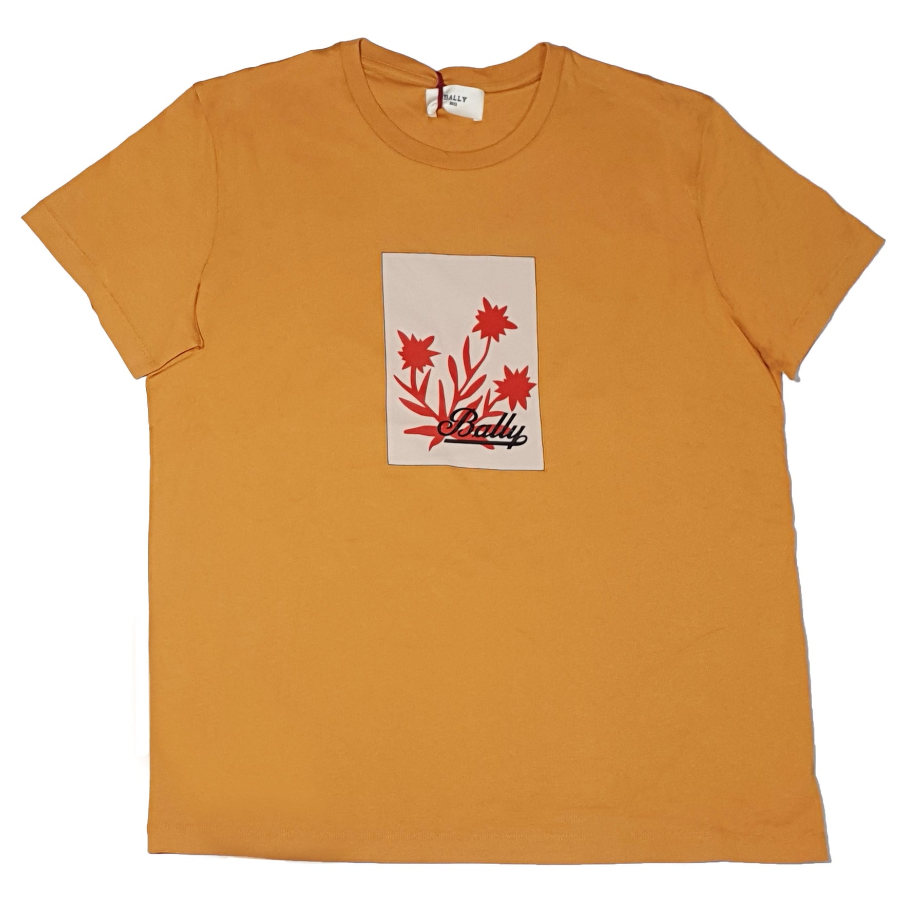 Bally 6301241 Unisex Ringelblume 100% Baumwolle Logo T-Shirt