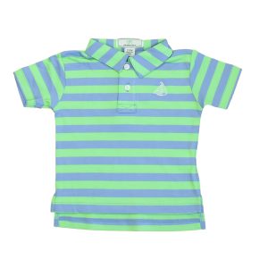 Classic Prep Jungen Kornblume blau , Sommer grün Polo-Shirt Größe: 9-12 Monate 7805913202748
