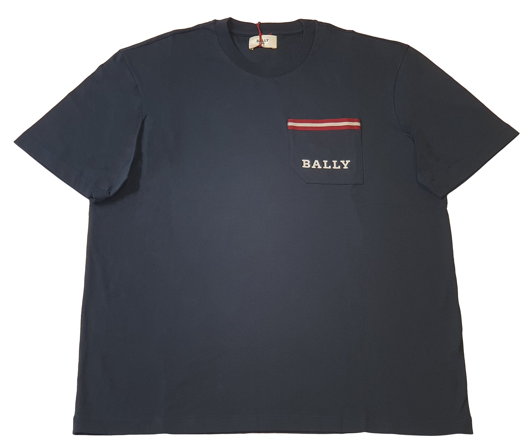 Bally 6233731 Herren Dunkelblau Blau T-Shirt aus 100% Baumwolle