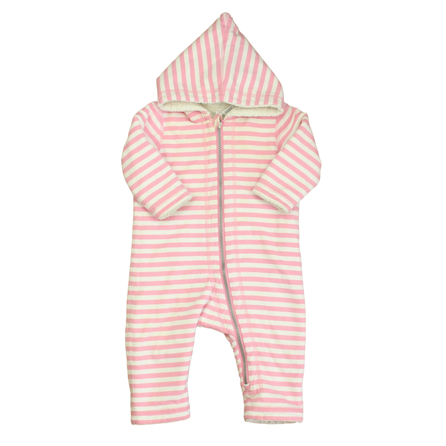 Hanna Andersson Mädchen Rosa – Weiß Streifen Bunting