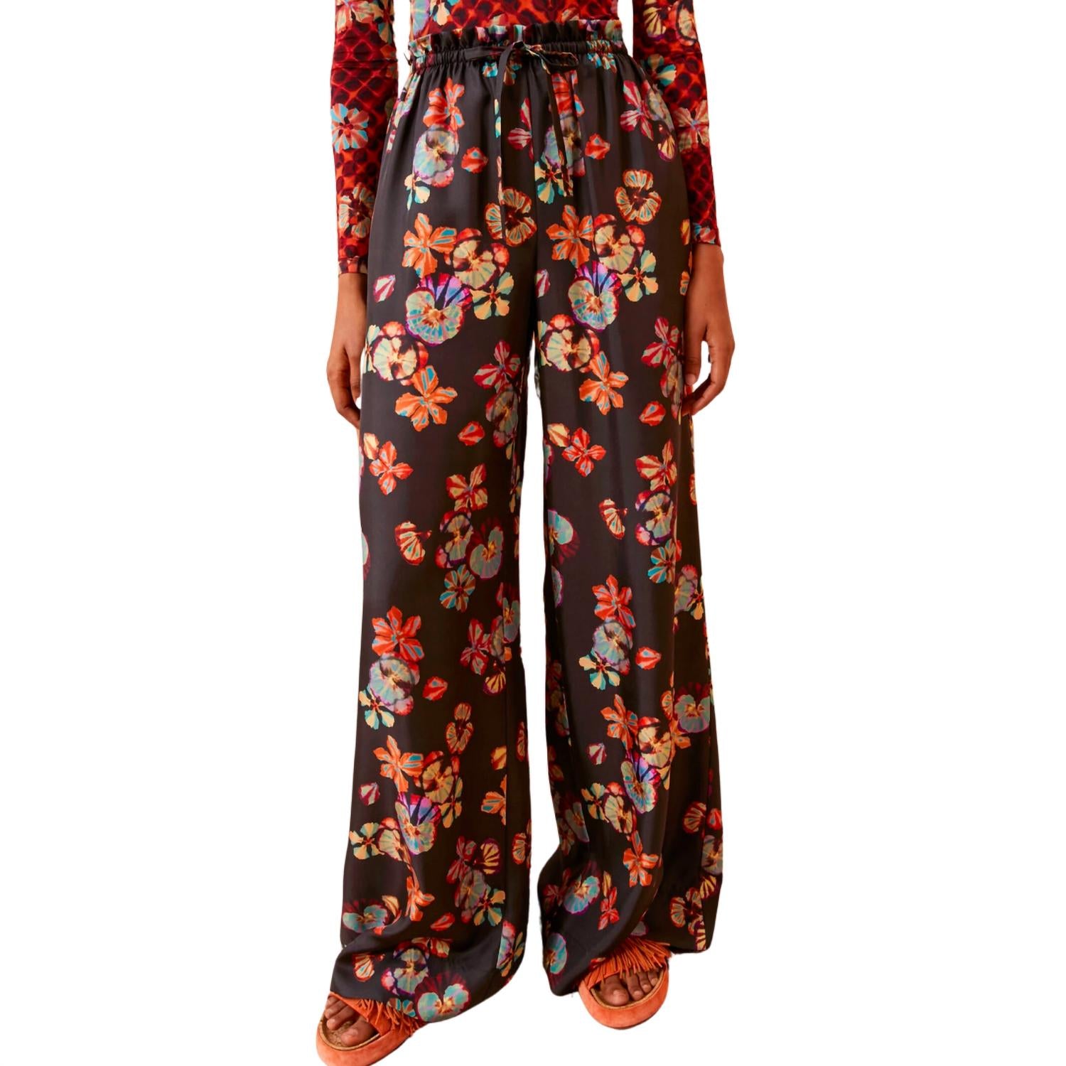 Seide Sawyer Hose in Lune