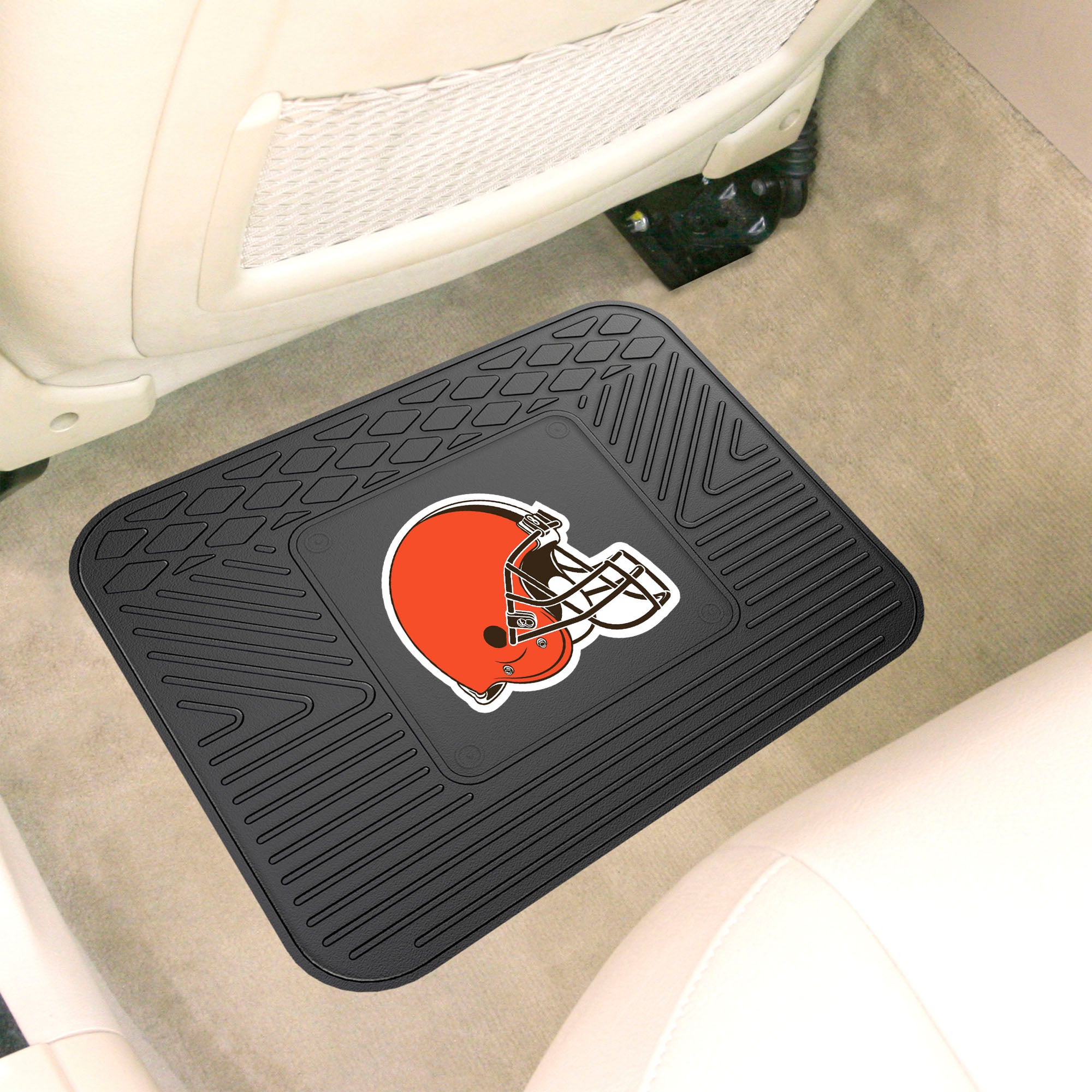 Fanmats Cleveland Browns Rücksitz Auto Utility Mat – 14′′ x 17′′