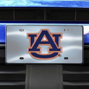 Fanmats Auburn Tigers 3D Edelstahl Nummernschild