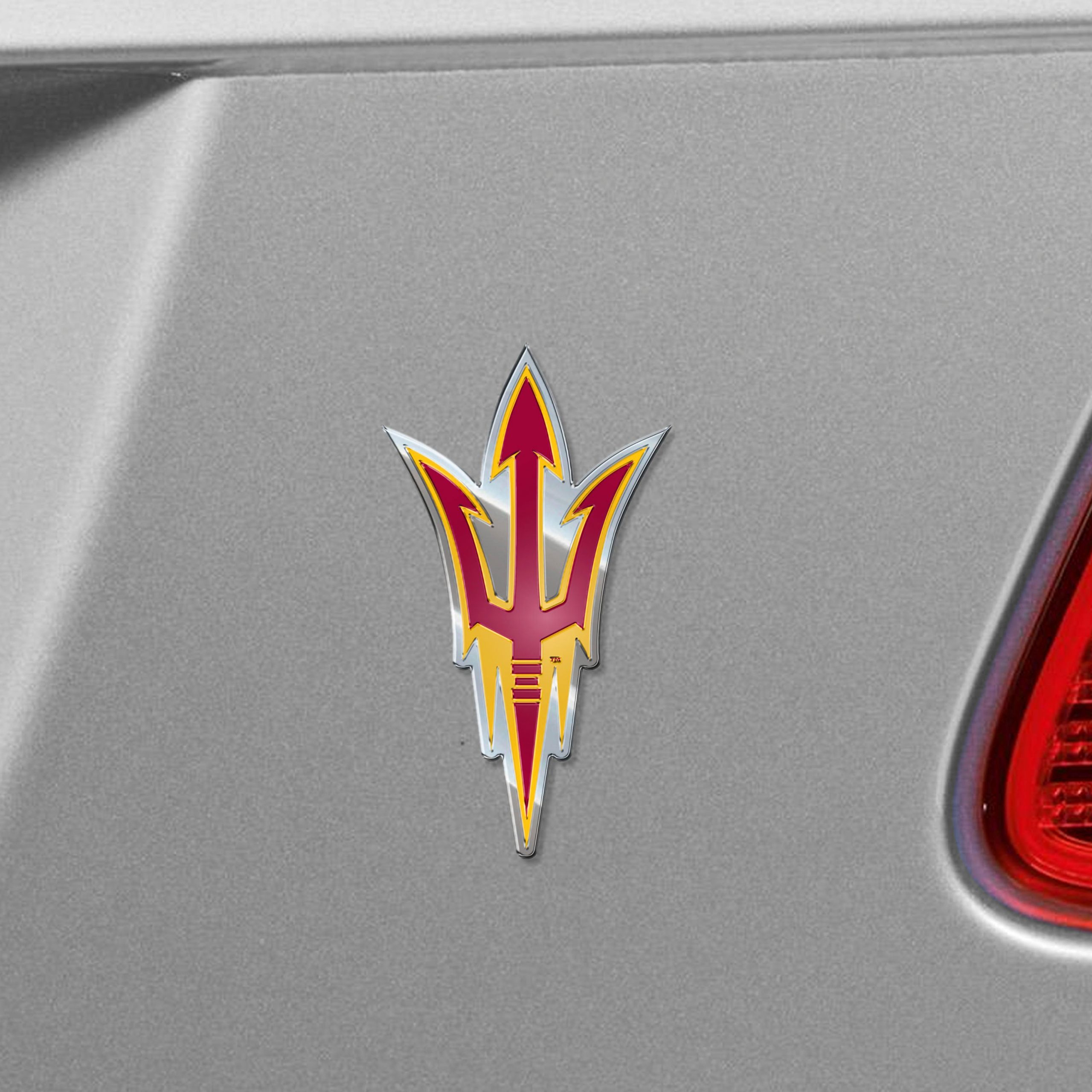 Fanmats Arizona State Sun Devils Heavy Duty Aluminium geprägte Farbe Emblem