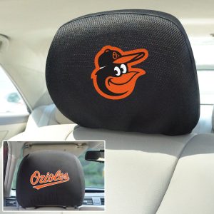 Fanmats Baltimore Orioles bestickt Kopf Rest Cover Set – 2 Stück