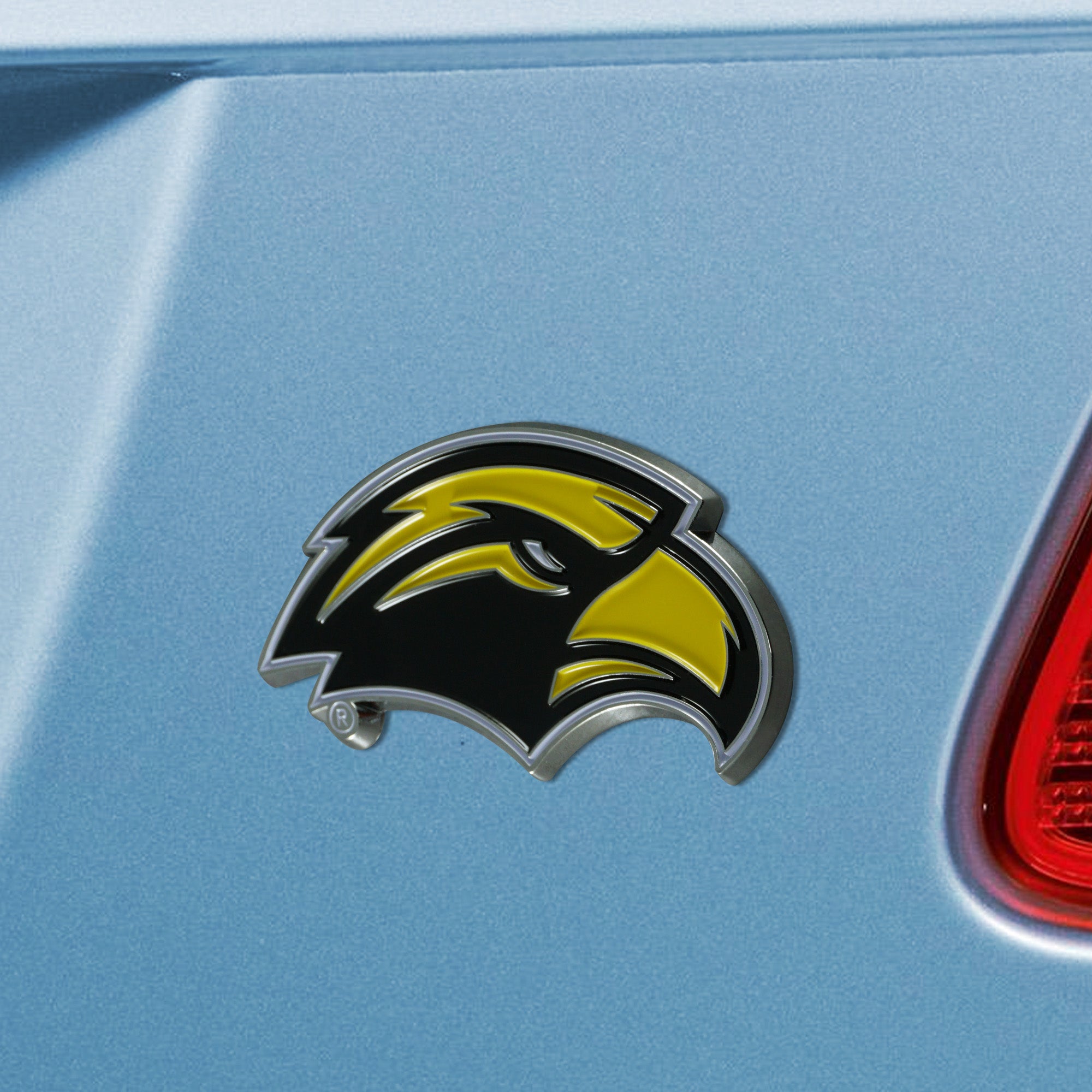 Fanmats Southern Miss Golden Eagles 3D Farbe Metall Emblem