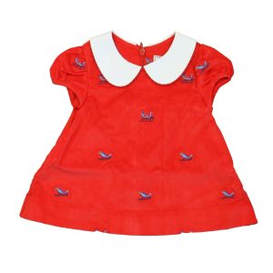 Classic Prep Mädchen Tomate mit Schlitten Kleid 7805898096700