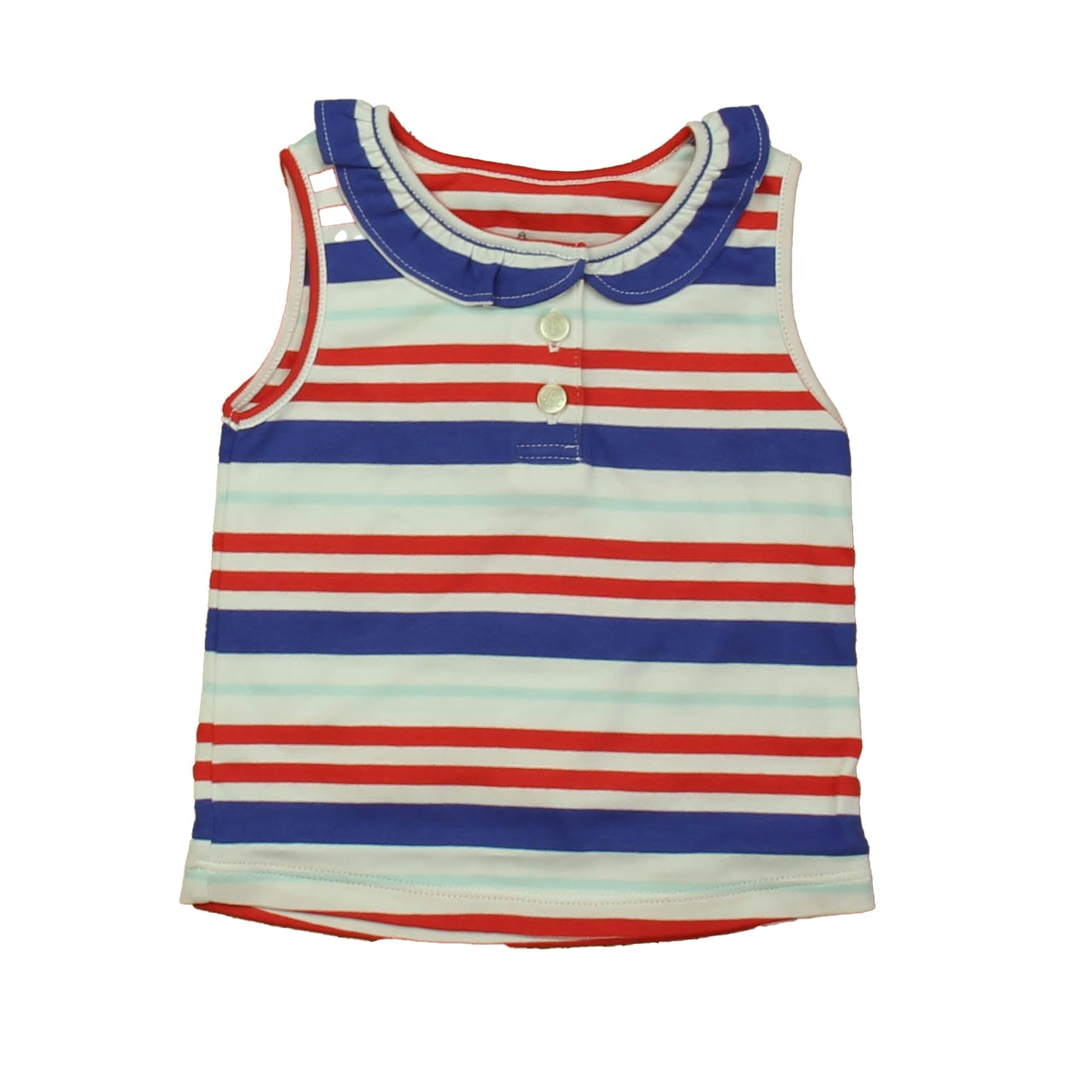 Classic Prep Mädchen Bittersweet Multistripe Polo Hemd Größe: 12-24 Monate