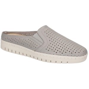 Slip-On Mules aus Leder