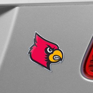 Fanmats louisville Kardinäle schwere Pflicht Aluminium geprägte Farbe Emblem