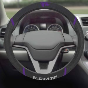 Fanmats Kansas State Wildcats bestickte Lenkradabdeckung