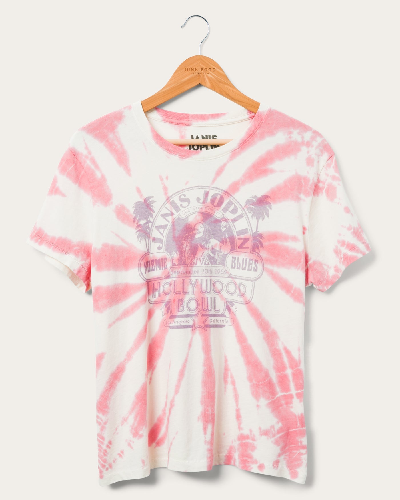 Janis Joplin beim Hollywood Bowl Vintage Tee