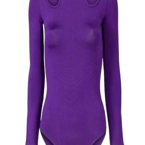 Damen Maria flor Body in lila 7705935577148