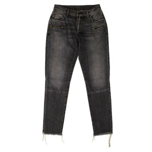 Unravel Project Zipped Pockets Jeanshose – schwarz