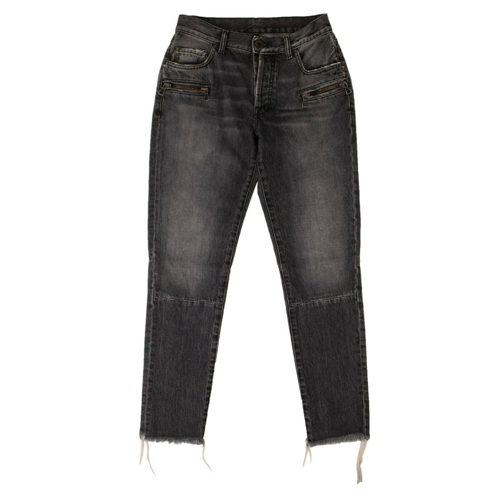 Unravel Project Jeanshose mit Reißverschluss – Schwarz