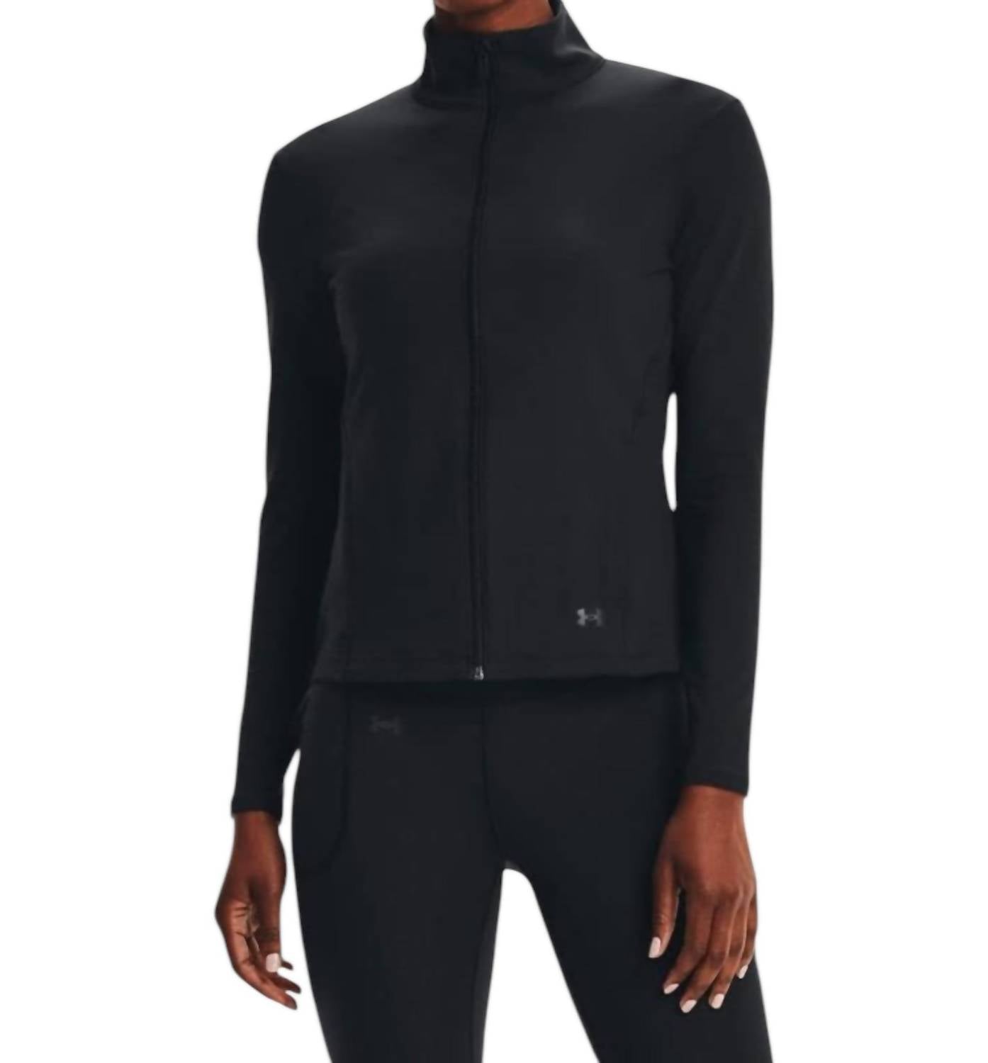 Bewegungsjacke in Schwarz/Jet Grau
