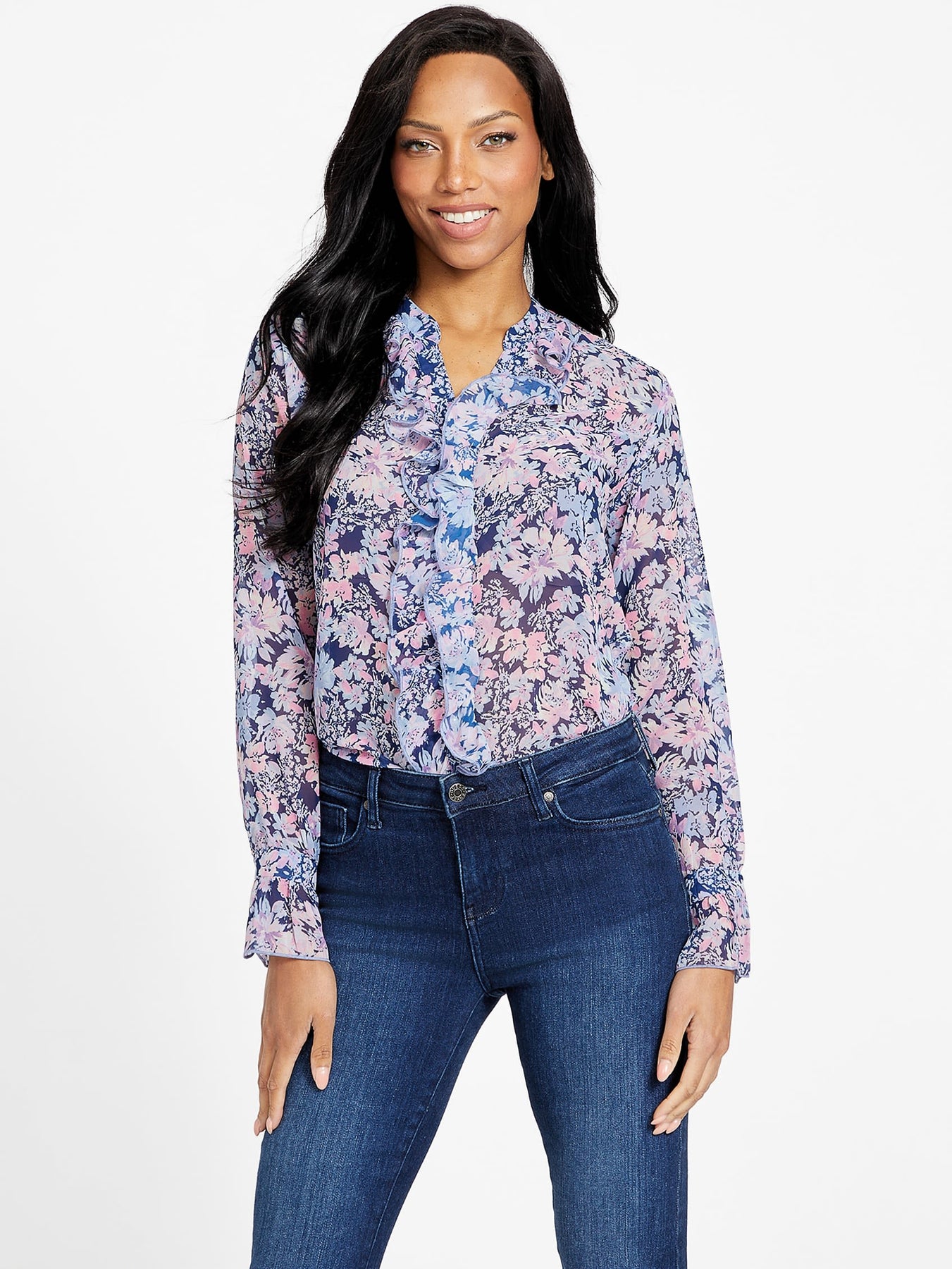 Eco Paula mit Blumenmuster Top