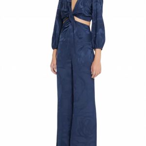 Arnetia Jumpsuit in Eggplant Blüten – 7706130939964