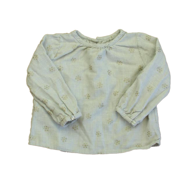 Natalys Mädchen Beige – Gold Bluse