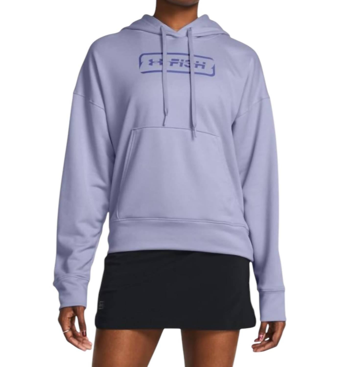 Shoreline Terry Kapuzenpullover In Celeste/Sternenlicht