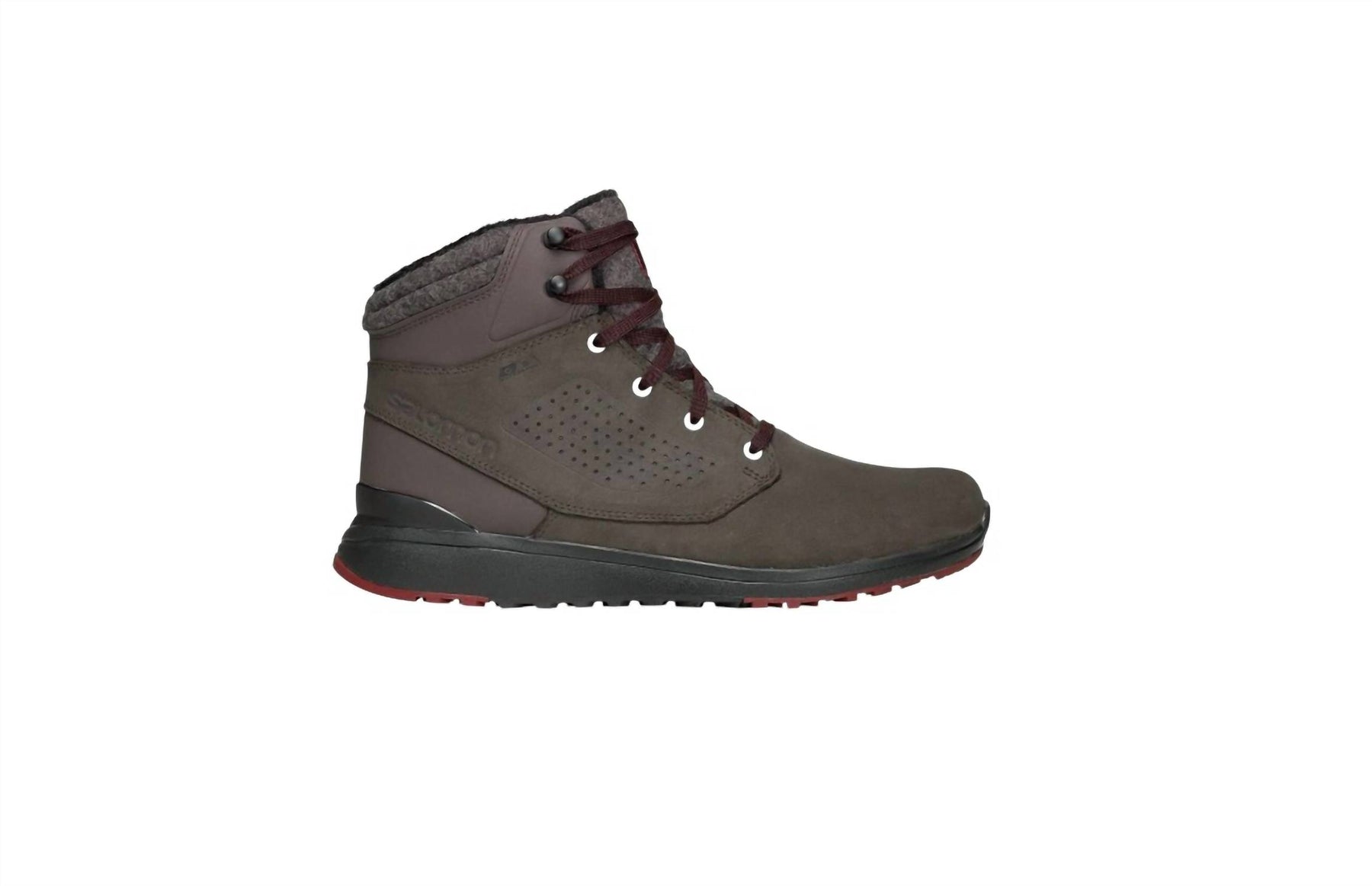 Herren Utility Winter wasserdichte Wanderschuhe in Shale/schwarz/syrah – Stiefel