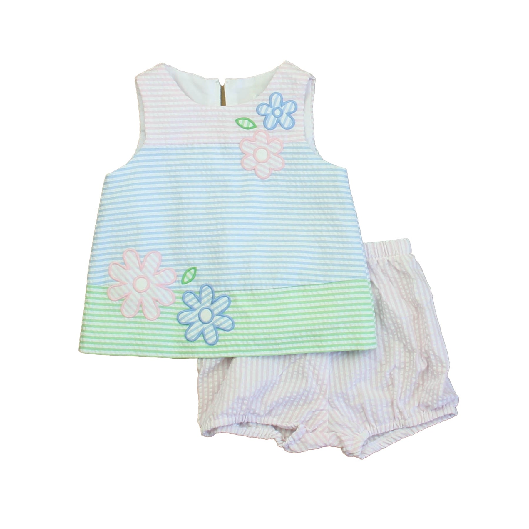 Florence Eiseman Mädchen Rosa – Blau – Grün