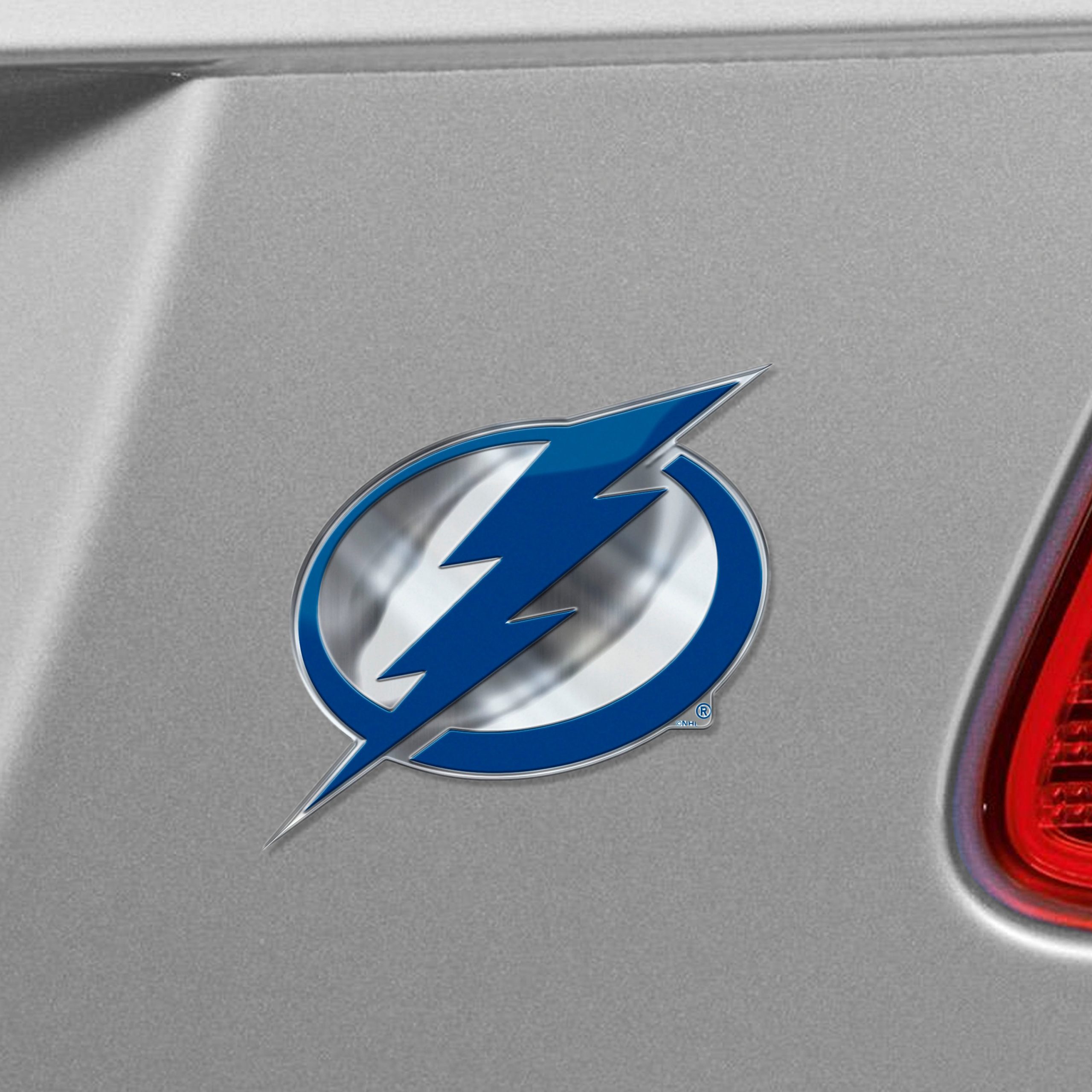 Fanmats Tampa Bay Lightning Heavy Duty Aluminium geprägte Farbe Emblem