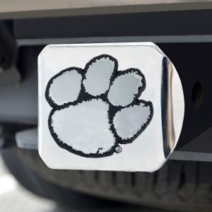 Fanmats Clemson Tiger Chrom Metall Anhänglichkeit Abdeckung mit Chrom Metall 3D Emblem