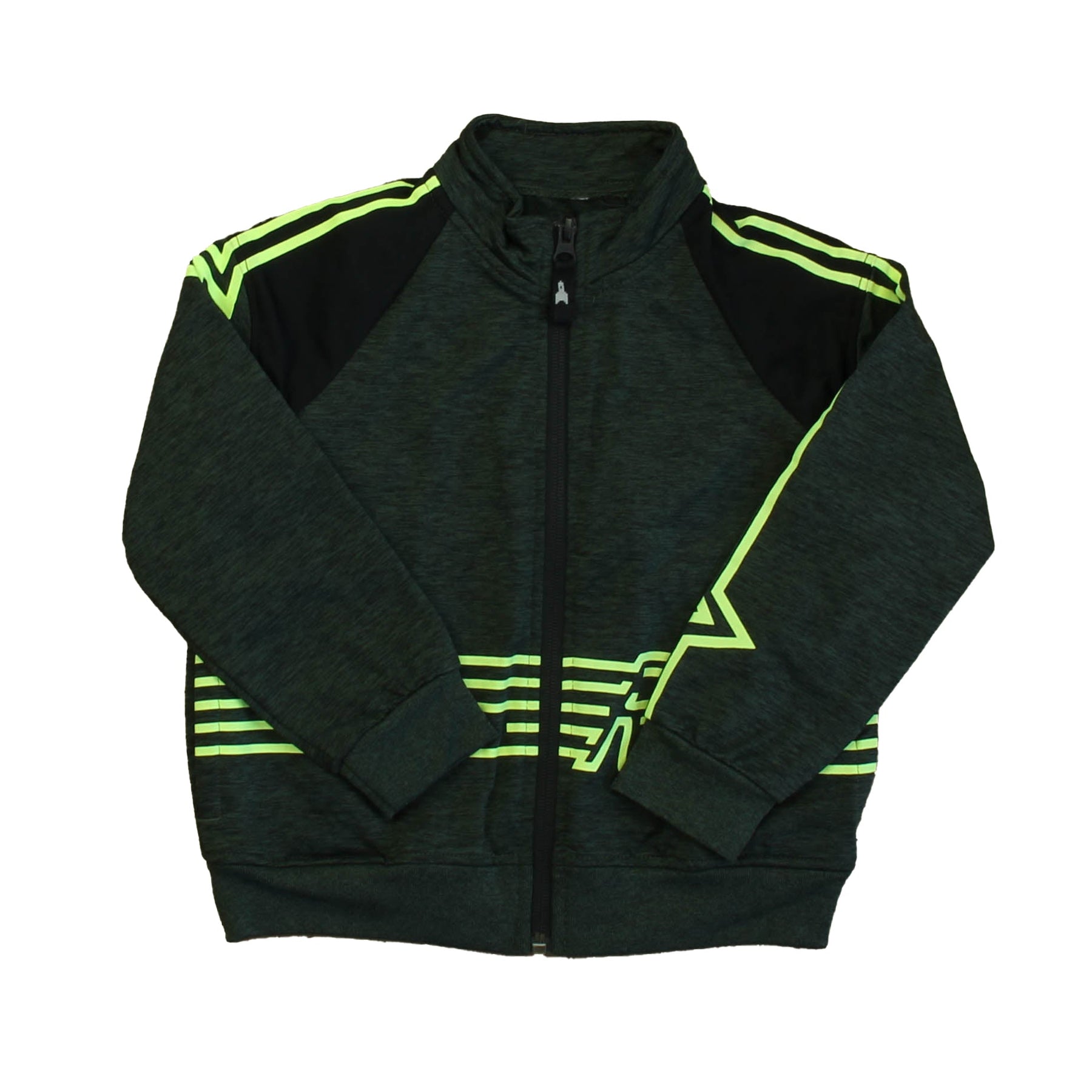 Rockets Of Awesome Jungen Grün – Schwarzer Pullover