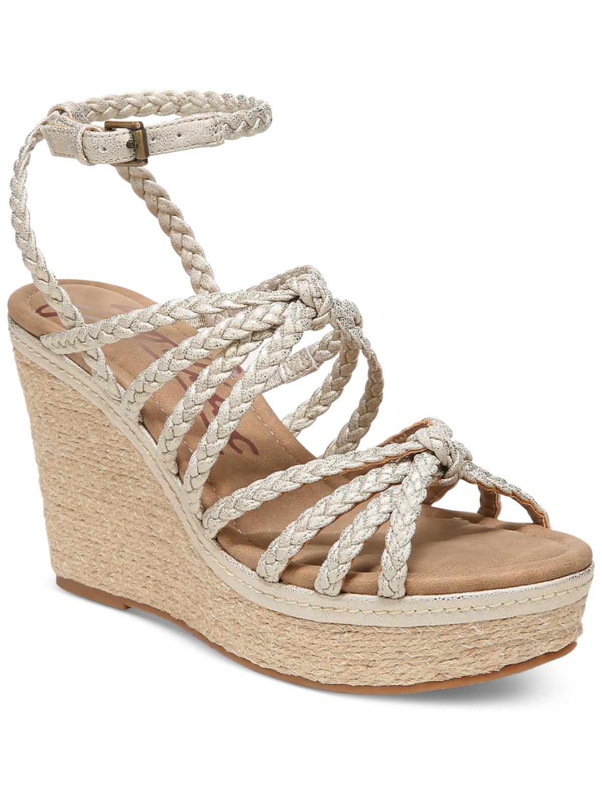 SHANA-ESPAD Damen Wildleder Keil Keil Absatzschuhe
