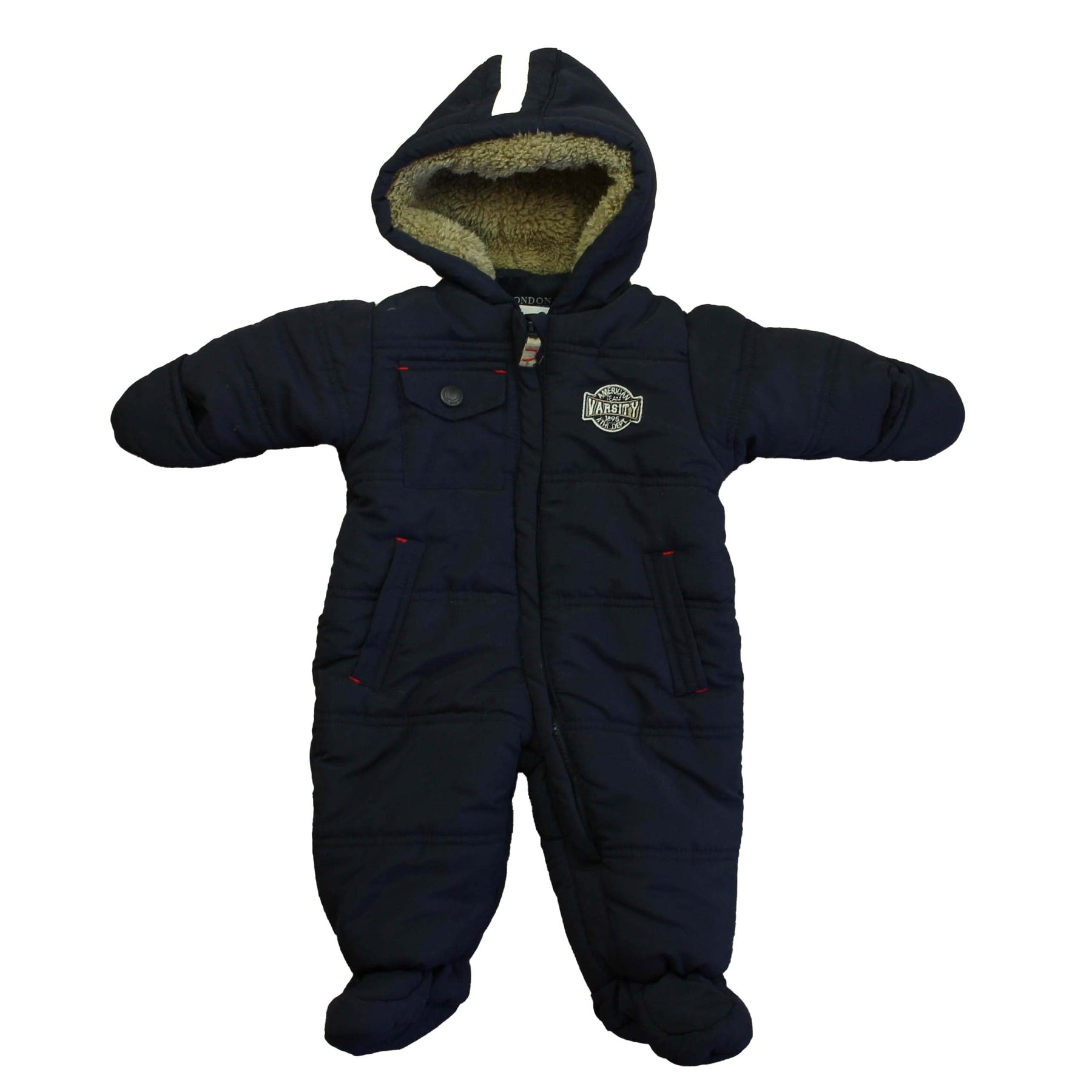 London Fog Jungen Dunkelblau Schneeanzug