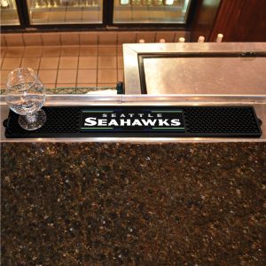 Fanmats Seattle Seahawks Bar Trinkmatte – 3.25′′ x 24′′
