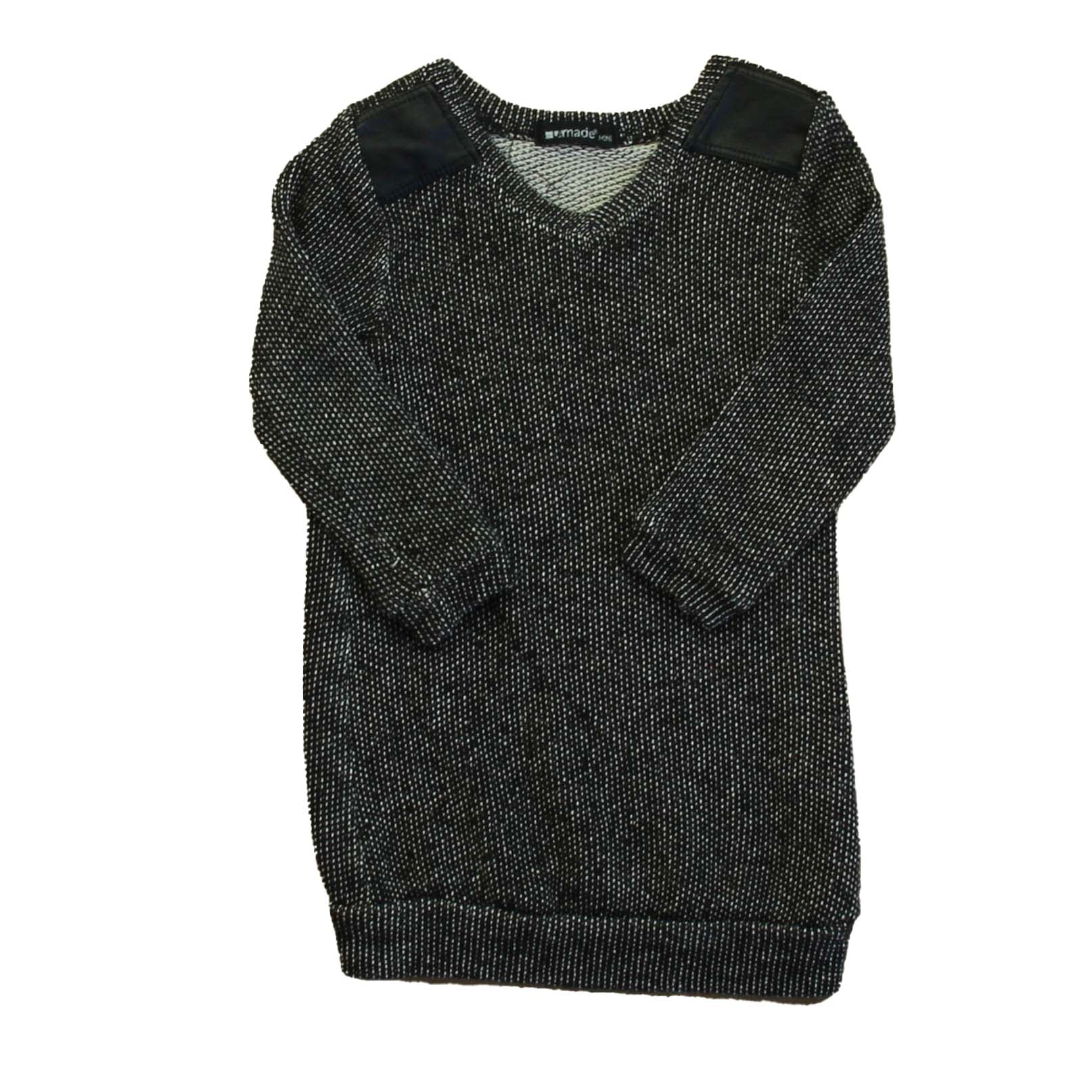 La Made Mädchen schwarzes Kleid