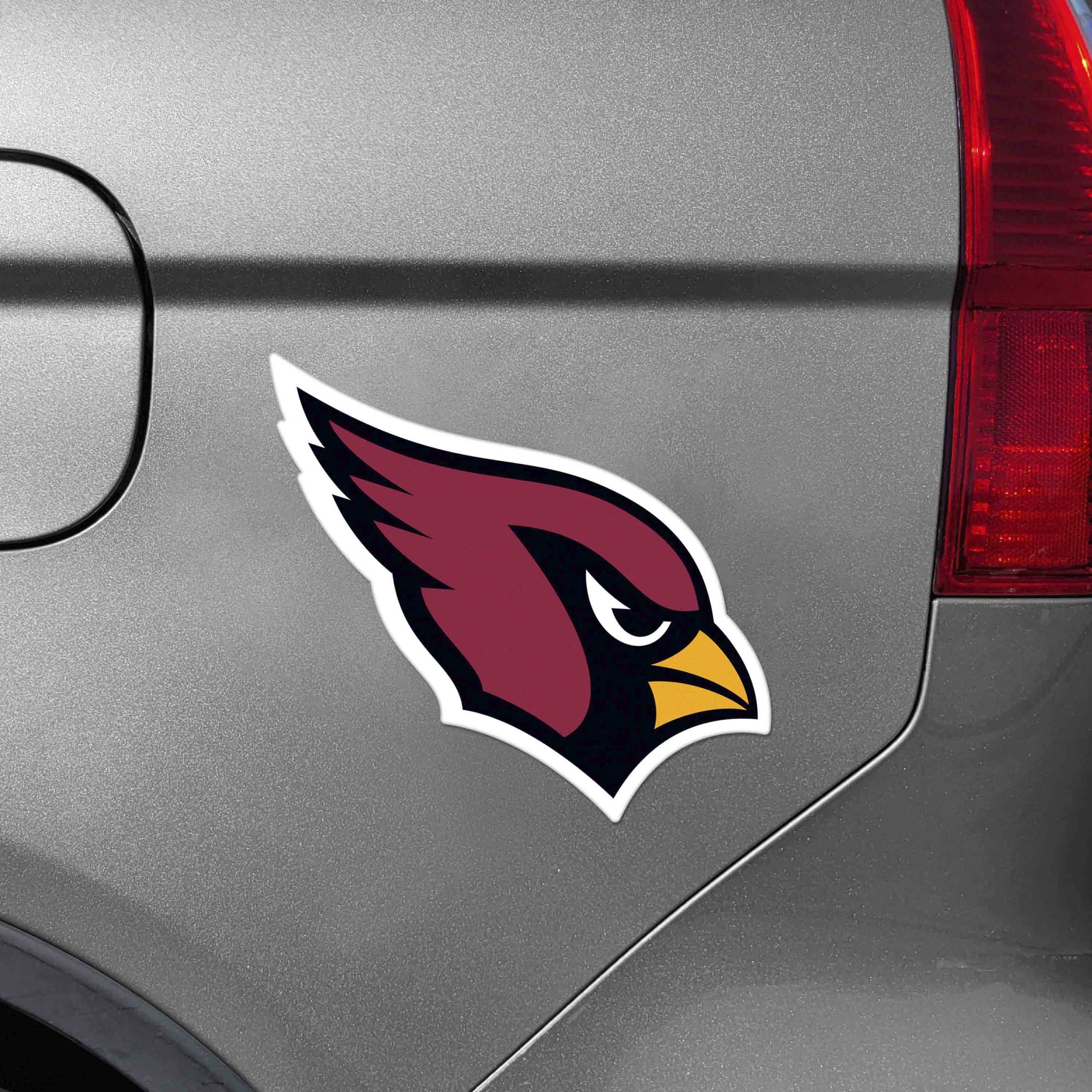 Fanmats Arizona Cardinals Großes Team Logo Magnet 8.7′′ x 8.3′′
