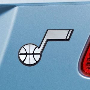 Fanmats Utah Jazz 3D Chrom Metall Emblem