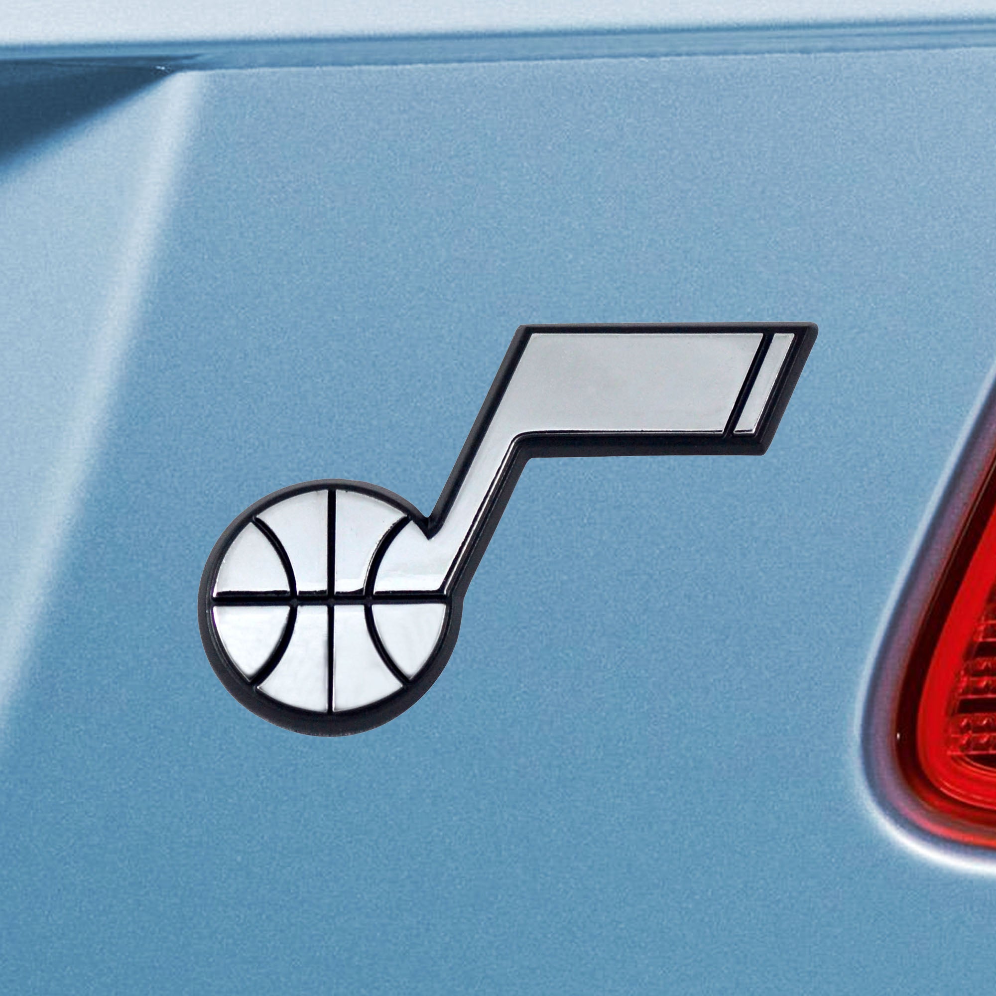 Fanmats Utah Jazz 3D Chrom Metall Emblem