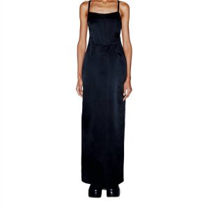Duchesse Corset Gown in schwarz – 7706174521404