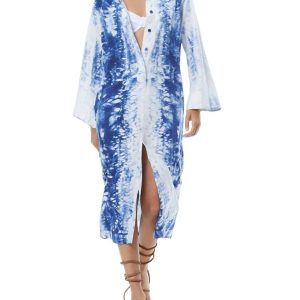 Pebble Beach Midikleid in Kobalt – 7706178486332