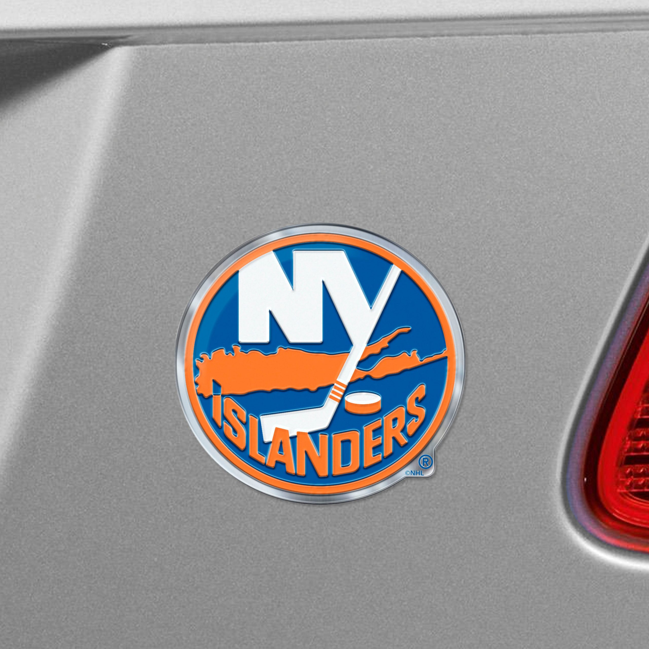Fanmats New York Islanders Heavy Duty Aluminium geprägte Farbe Emblem