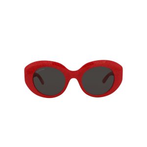 Round-Frame Acetate Sonnenbrille 7705715933244