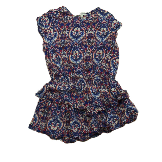 Spendid Mädchen blaue Blumen Kleid – 7805925851196